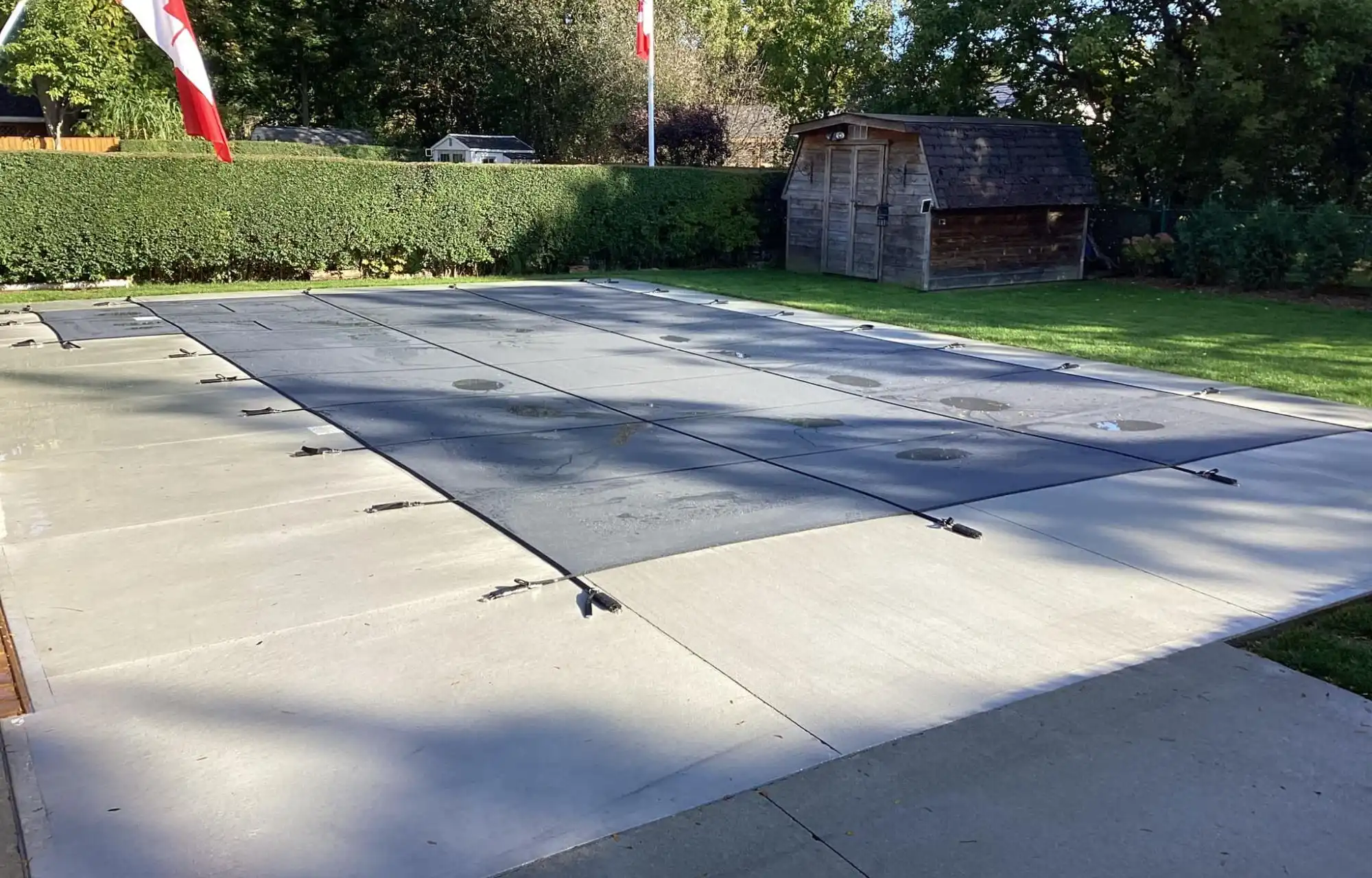 pool closed for the season